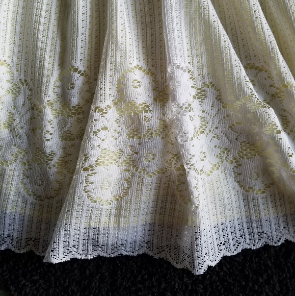 SOLD{Free People} White Lace Rocco Open Back Dress - Picture 4 of 7